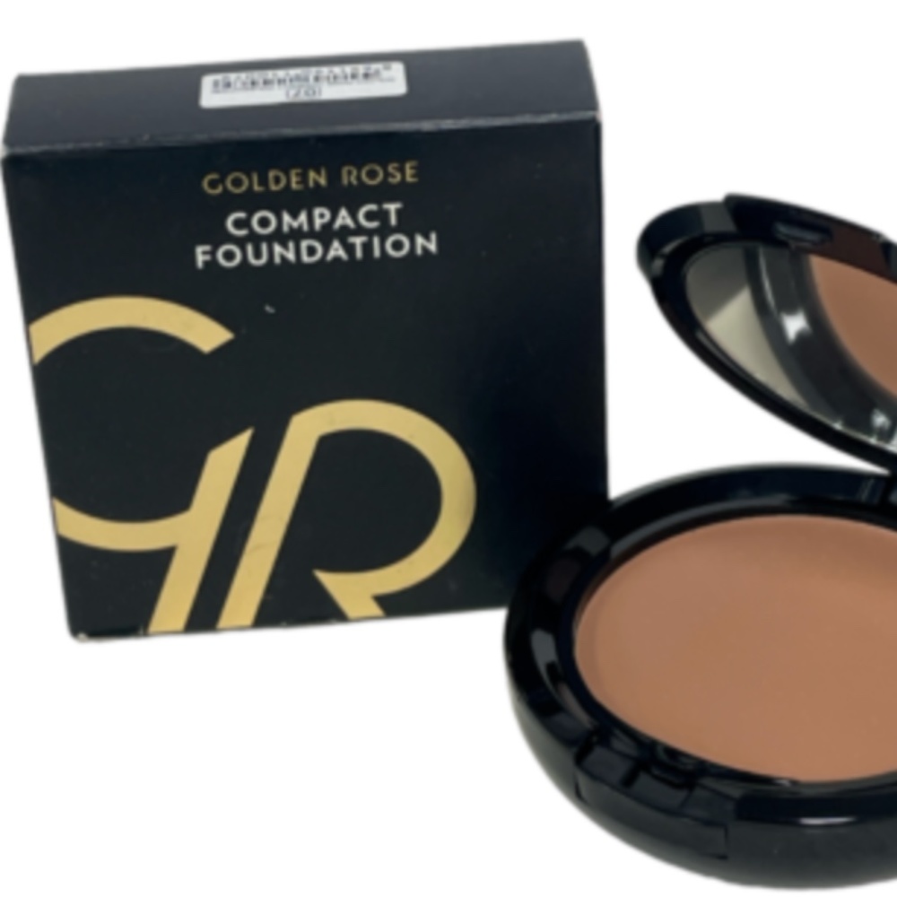 Golden Rose Compact Foundation Matt Finish - Satin Effect with Vitamin E 08